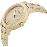 Burberry The City Gold Dial Gold Steel Strap Watch for Women - BU9033 Buy Now By Burberry