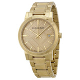 Burberry The City Gold Dial Gold Steel Strap Watch for Women - BU9033 Buy Now By Burberry