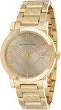 Burberry The City Gold Dial Gold Steel Strap Watch for Men - BU9038 Buy Now By Burberry