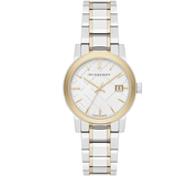 Burberry The City Silver Dial Two Tone Steel Strap Watch for Women - BU9217 Buy Now By Burberry