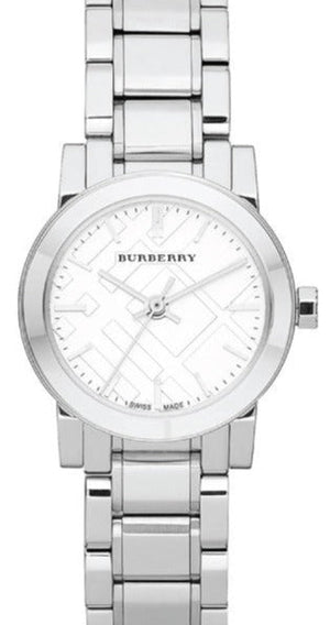 Burberry The City Silver Dial Silver Steel Strap Watch for Women - BU9200 Buy Now By Burberry