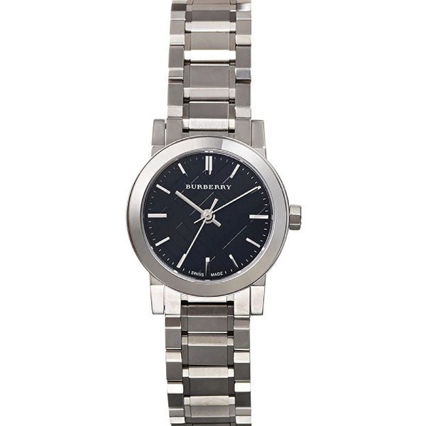 Burberry The City Black Dial Silver Steel Strap Watch for Women - BU9201 Buy Now By Burberry