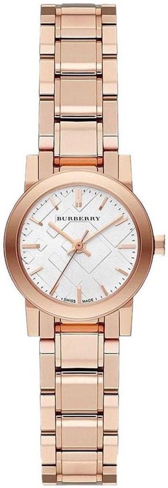 Burberry The City White Dial Rose Gold Steel Strap Watch for Women - BU9204 Buy Now By Burberry
