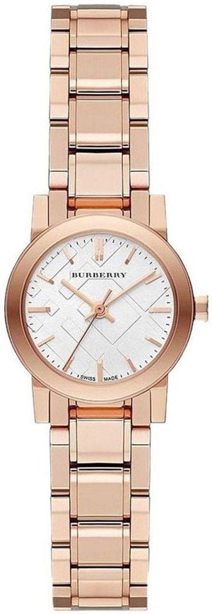Burberry The City White Dial Rose Gold Steel Strap Watch for Women - BU9204 Buy Now By Burberry