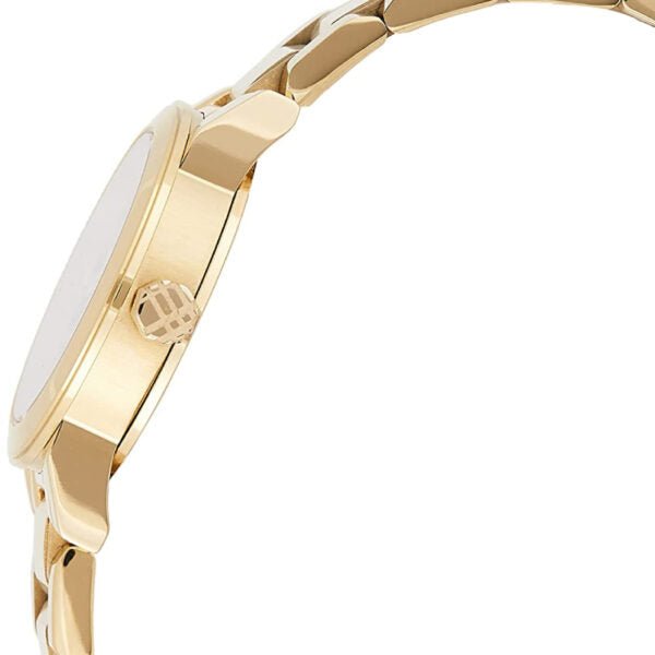 Burberry The City Gold Dial Gold Steel Strap Watch for Women - BU9227 Buy Now By Burberry