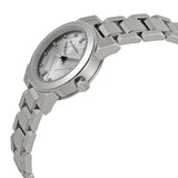 Burberry The City Silver Diamonds Dial Silver Steel Strap Watch for Women - BU9230 Buy Now By Burberry