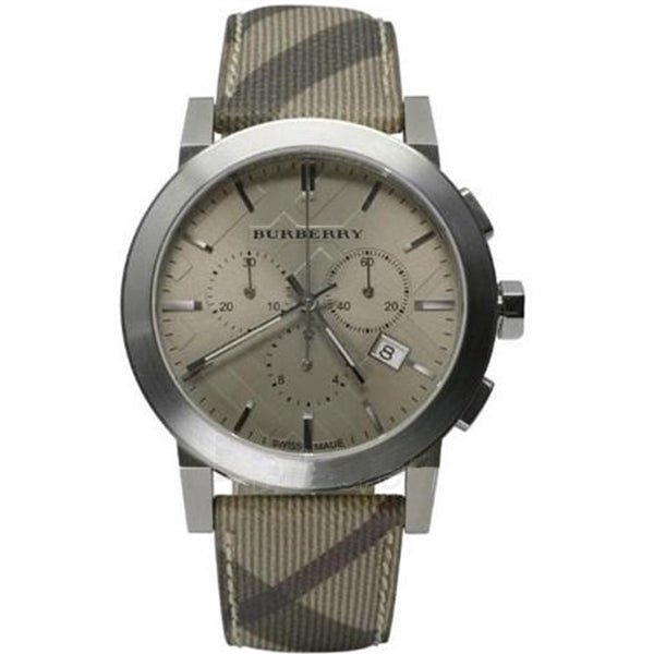 Burberry The City Smoked Brown Dial Brown Leather Strap Watch for Men - BU9361 Buy Now By Burberry