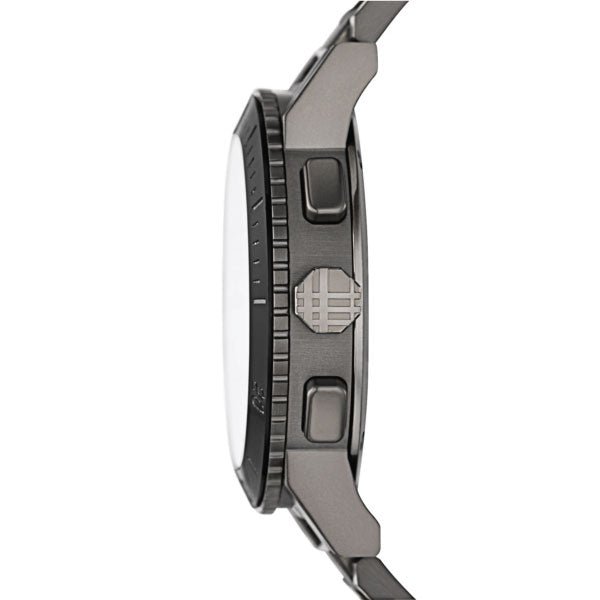 Burberry The City Grey Dial Gunmetal Grey Steel Strap Watch for Men - BU9381 Buy Now By Burberry