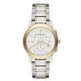 Burberry The City White Dial Two Tone Steel Strap Watch for Men - BU9751 Buy Now By Burberry