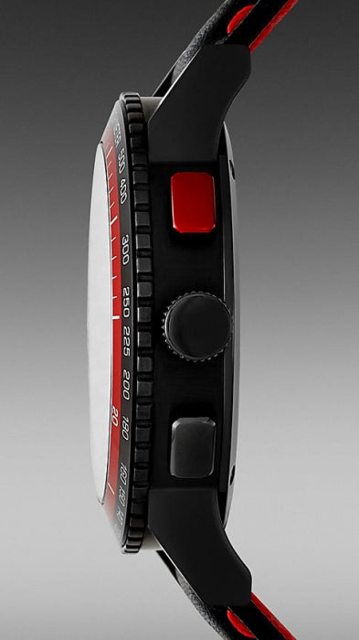 Burberry City Chronograph Black Dial Black Leather Strap Watch for Men - BU9803 Buy Now By Burberry