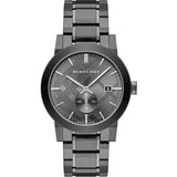 Burberry The City Black Dial Black Steel Strap Watch for Men - BU9902 Buy Now By Burberry