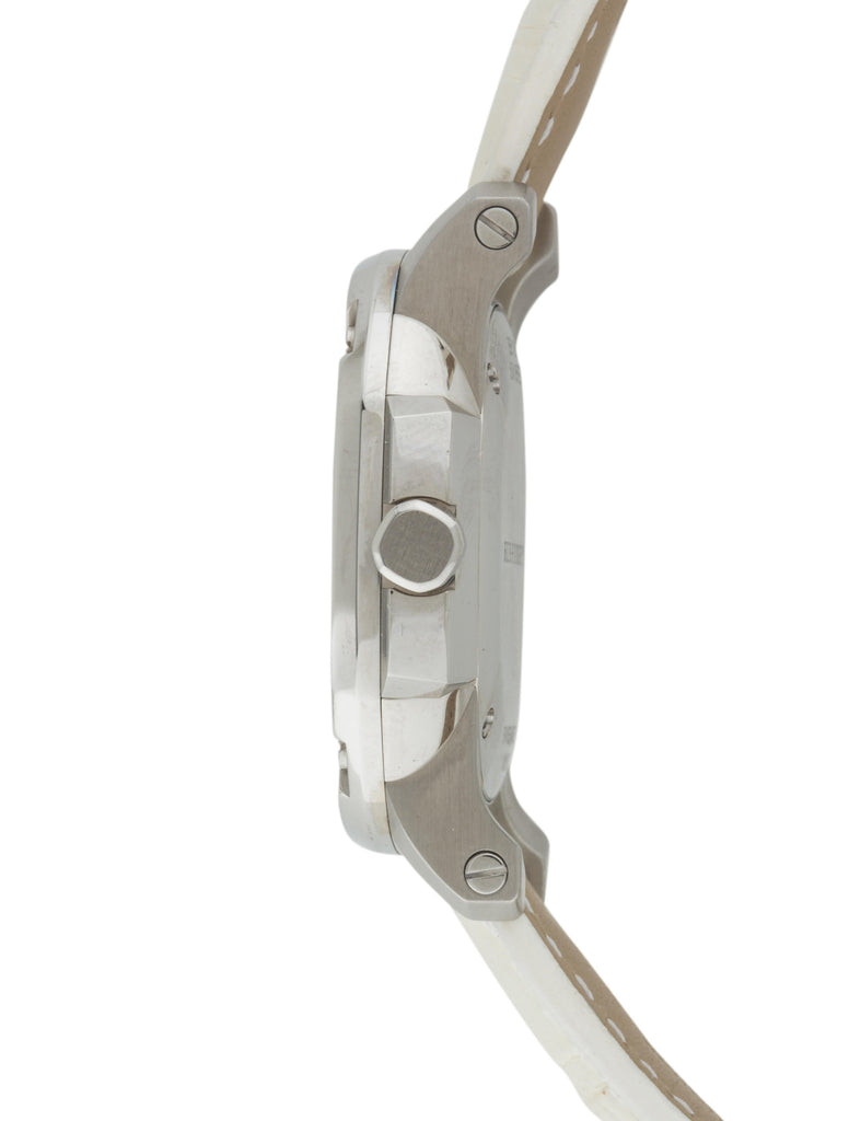 Burberry The Britain Diamonds Mother of Pearl Dial White Leather Strap Watch for Women - BBY1800 Buy Now By Burberry