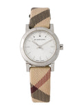 Burberry The City Nova Silver Dial Brown Leather Strap Watch for Women - BU9212 Buy Now By Burberry