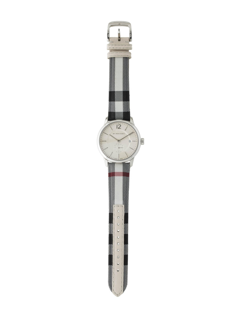 Burberry Heritage Nova Heritage White Dial Leather Strap Watch for Women - BU1395 Buy Now By Burberry