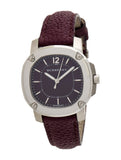 Burberry Brit The Britain Maroon Dial Maroon Leather Strap Watch for Women - BBY1714 Buy Now By Burberry