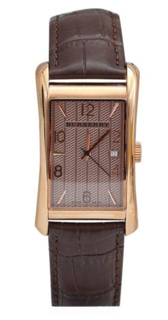Burberry Heritage Brown Dial Brown Leather Strap Watch for Men - BU3000 Buy Now By Burberry