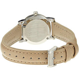 Burberry The City Beige Dial Beige Leather Strap Watch for Women - BU9207 Buy Now By Burberry