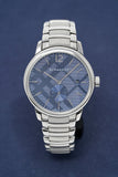Burberry The Classic Blue Dial Silver Steel Strap Watch for Men - BU10007 Buy Now By Burberry