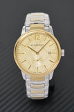 Burberry The Classic Gold Dial Two Tone Steel Strap Watch for Men - BU10011 Buy Now By Burberry
