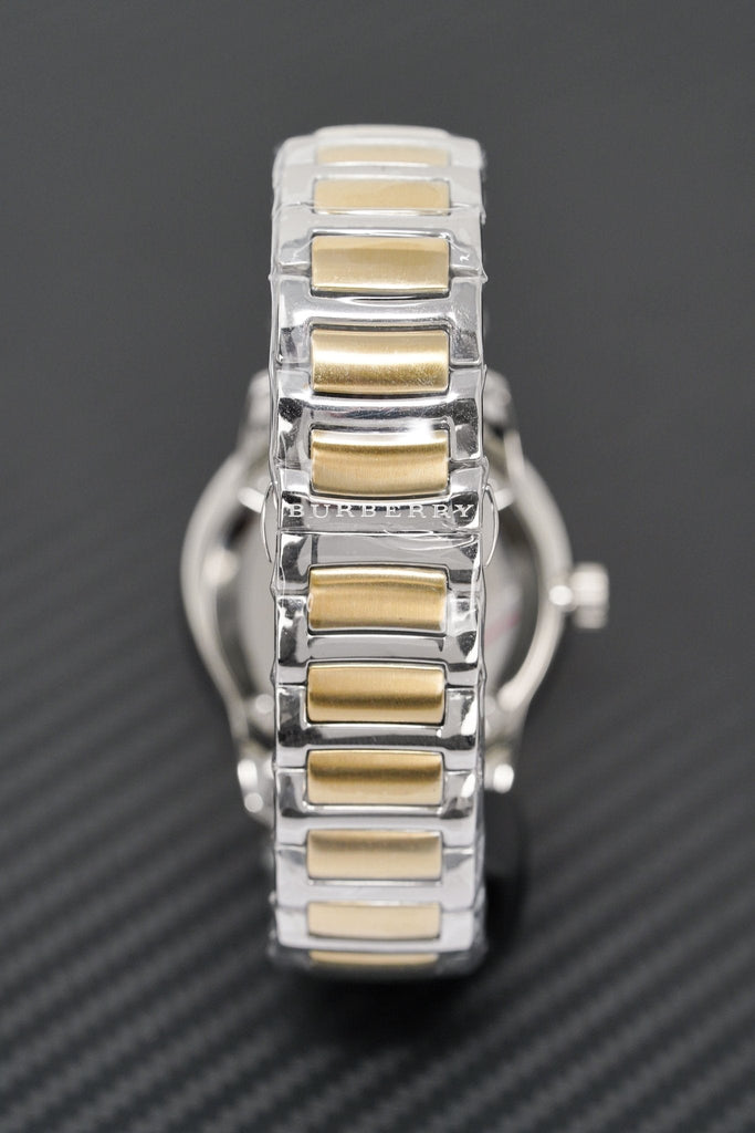 Burberry The Classic Gold Dial Two Tone Steel Strap Watch for Men - BU10011 Buy Now By Burberry