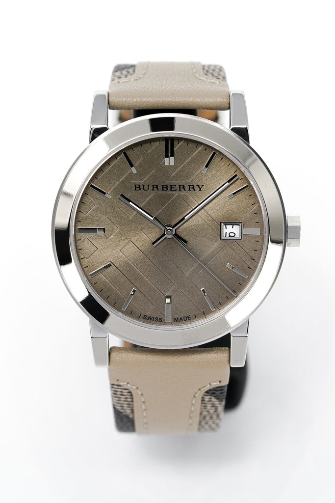 Burberry The City Beige Dial Tan Leather Strap Watch for Women - BU9021 Buy Now By Burberry