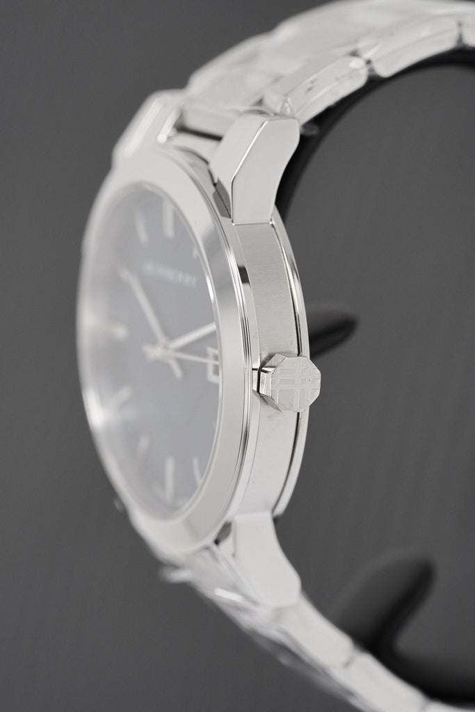 Burberry The City Blue Dial Silver Steel Strap Watch for Men - BU9031 Buy Now By Burberry