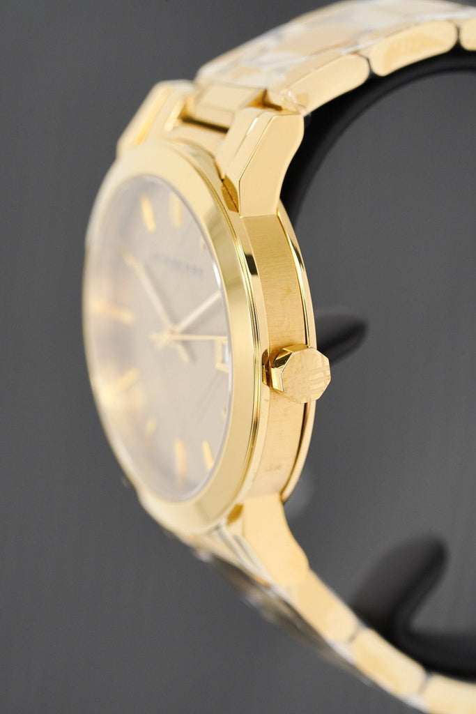 Burberry The City Gold Dial Gold Steel Strap Watch for Women - BU9033 Buy Now By Burberry