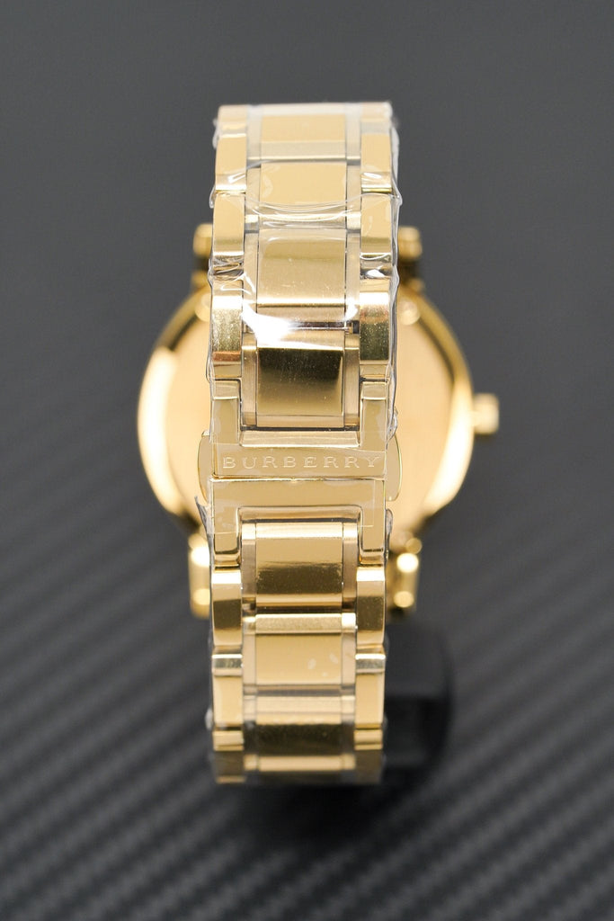 Burberry The City Gold Dial Gold Steel Strap Watch for Women - BU9033 Buy Now By Burberry