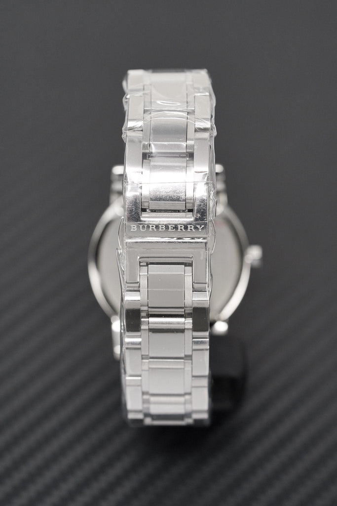 Burberry The City White Dial Silver Steel Strap Watch for Women - BU9100 Buy Now By Burberry