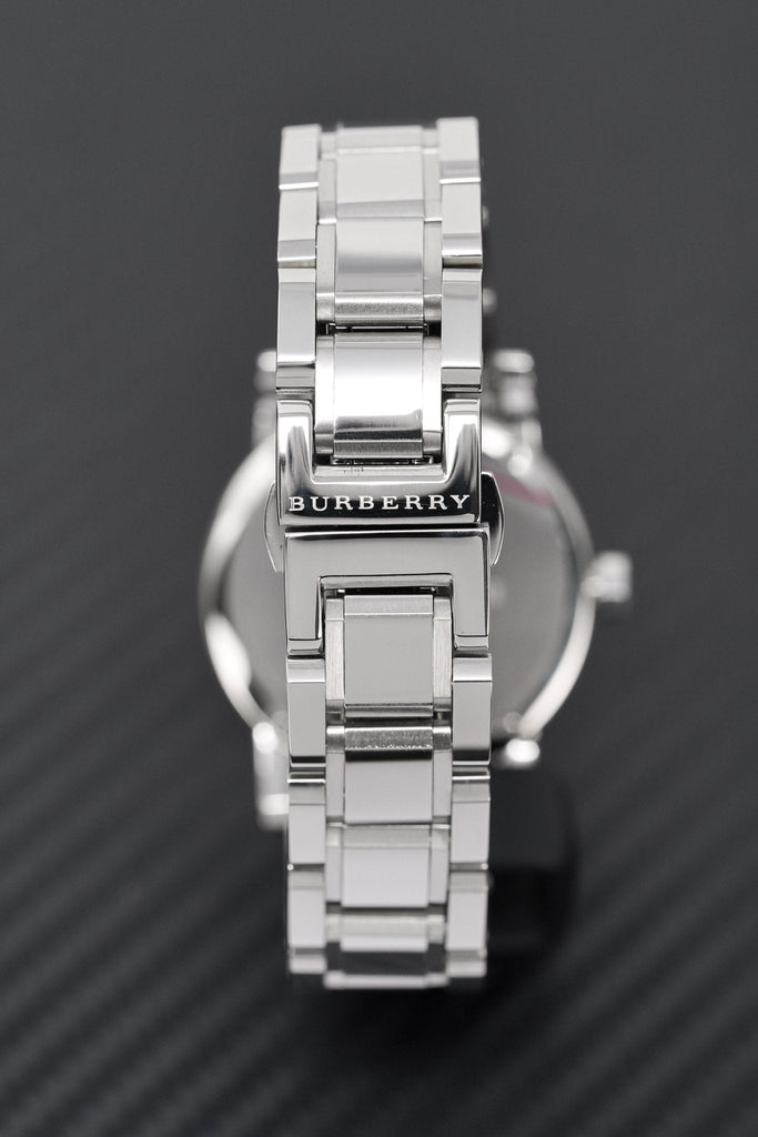 Burberry The City Black Dial Silver Steel Strap Watch for Women - BU9101 Buy Now By Burberry