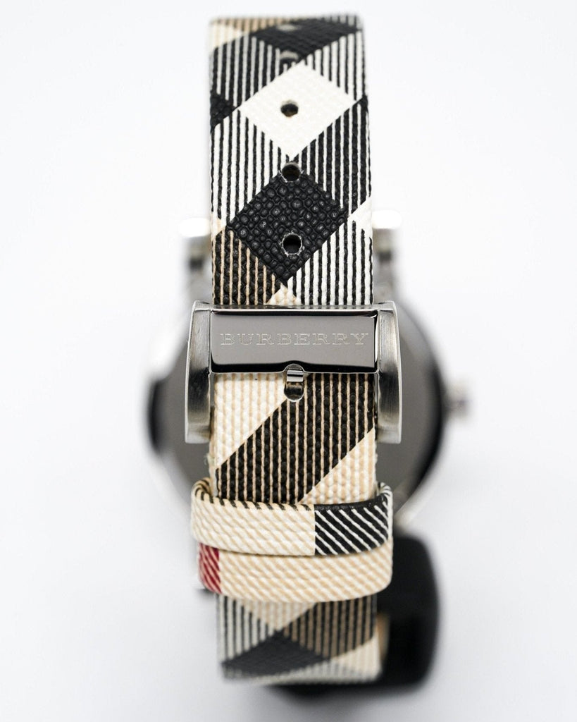 Burberry The City White Dial Brown Leather Strap Watch for Women - BU9113 Buy Now By Burberry