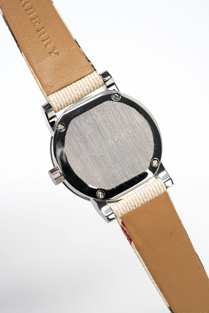 Burberry The City Nova Silver Dial Brown Leather Strap Watch for Women - BU9212 Buy Now By Burberry