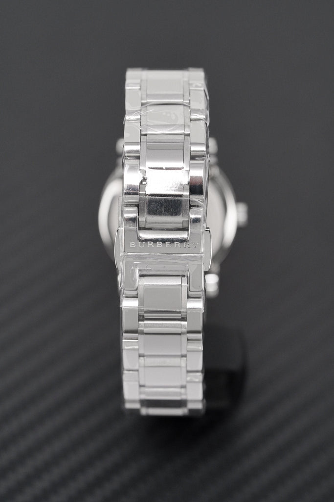Burberry The City Diamonds Silver Dial Silver Steel Strap Watch for Women - BU9220 Buy Now By Burberry