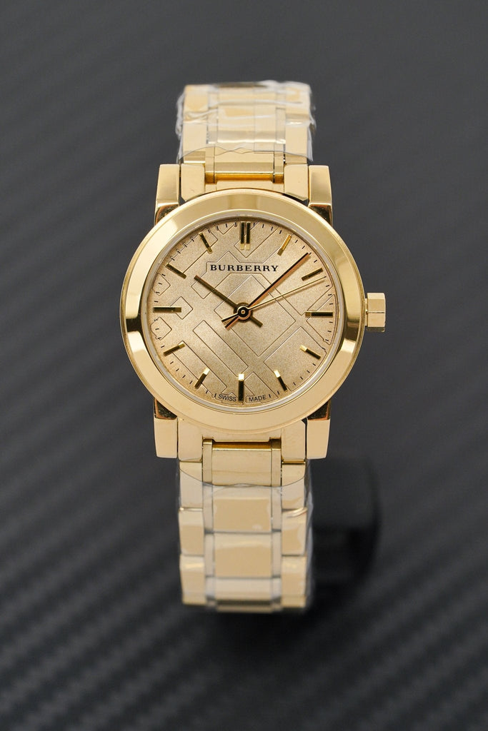 Burberry The City Gold Dial Gold Steel Strap Watch for Women - BU9145 Buy Now By Burberry