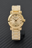 Burberry The City Gold Dial Gold Steel Strap Watch for Women - BU9145 Buy Now By Burberry