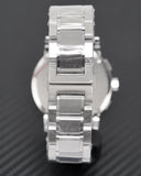 Burberry The City Black Dial Silver Steel Strap Watch for Men - BU9351 Buy Now By Burberry