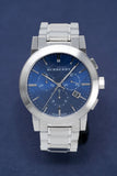 Burberry The City Blue Dial Silver Steel Strap Watch for Men - BU9363 Buy Now By Burberry