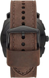 Fossil Bronson Automatic Skeleton Black Dial Brown Leather Strap Watch for Men - ME3219 Buy Now By Fossil