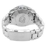 Tag Heuer Aquaracer Calibre 16 Day-Date Black Dial Silver Steel Strap Watch for Men - CAY211A.BA0927 Buy Now By Tag Heuer