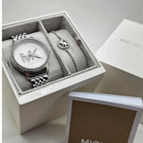 Michael Kors Melissa Quartz Silver Dial Silver Steel Strap Watch for Women - MK4370 Buy Now By Michael Kors