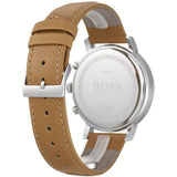 Hugo Boss Spirit Grey Dial Brown Leather Strap Watch for Men - 1513691 Buy Now By Hugo Boss