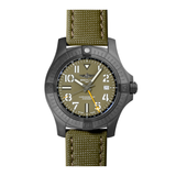 Breitling Avenger Automatic GMT 45 Night Mission Green Dial Green Nylon Strap Watch for Men - V323952A1L1X1 Buy Now By Breitling