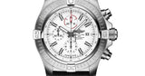 Breitling Super Avenger Chronograph 48 White Dial Black Nylon Strap Watch for Men - A133751A1A1X1 Buy Now By Breitling