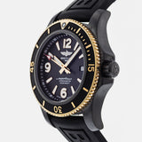 Breitling Superocean Automatic 46mm Black Dial Black Rubber Strap Watch for Men - U17368221B1S1 Buy Now By Breitling