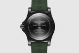 Breitling Superocean Automatic 46 Green Dial Green Rubber Strap Watch for Men - M173681A1L1S1 Buy Now By Breitling