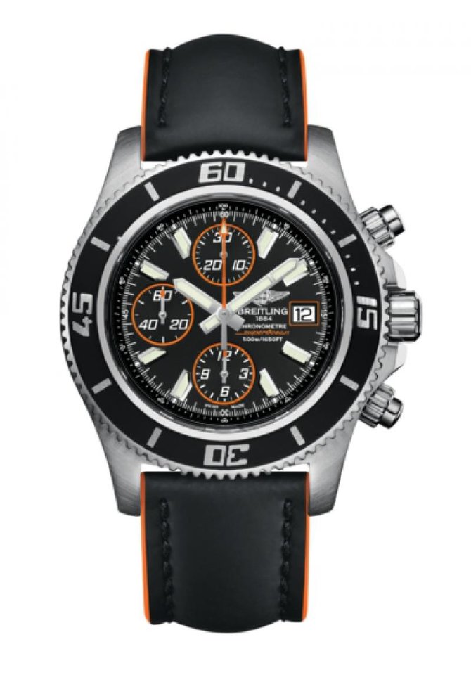 Breitling Superocean Chronograph II Black Dial 44mm Automatic Mens Watch - A1334102/BA85 Buy Now By Breitling