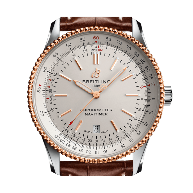 Breitling Navitimer Automatic 41mm White Dial Brown Leather Strap Mens Watch - U17326241G1P1 Buy Now By Breitling