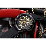 Fossil Bronson Automatic Skeleton Black Dial Black Steel Strap Watch for Men - ME3217 Buy Now By Fossil