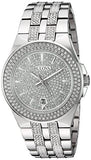 Bulova Crystal Pave Silver Dial Silver Steel Strap Watch for Men - 96B235 Buy Now By Bulova