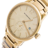 Burberry The Classic Gold Dial Gold Steel Strap Watch for Men - BU10006 Buy Now By Burberry